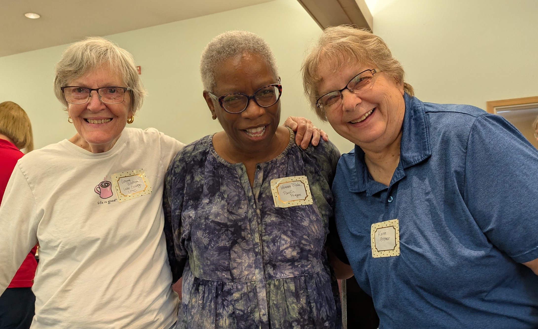 Three ringers enjoying some time together